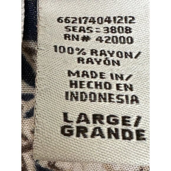 Jaclyn Smith Women's Blouse Color Floral  Size Large Sku 2449 - Picture 13 of 15